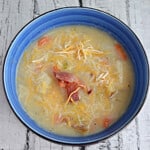 A bowl of Potato Soup.