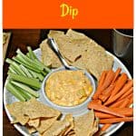 Buffalo Chicken Dip with real chicken