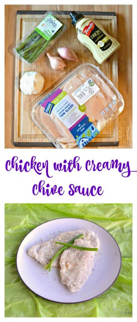 Everything you need to make Chicken with Creamy Chive Sauce