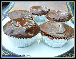 Delicious Chocolate Cupcakes with Chocolate Ganache
