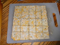 Pepper Jack and Smoked CHeddar Crackers are a delicious homemade snack