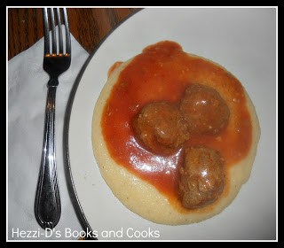 Easy Greek Style Meatballs in a basic tomato sauce