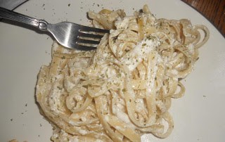 Enjoy a Creamy Baked Fettuccine with Asiago Cheese
