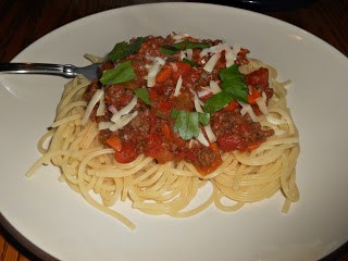 Take a bite out of this tasty traditional Italian Bolognese sauce