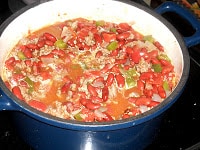 Look at all those vegetables in this Chipotle Beef Chili!