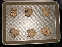 White Chocolate Oatmeal Cranberry Cookies