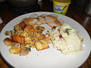 Make Thanksgiving dinner a success with Rosemary Mashed Potatoes and Sausage Sage Stuffing