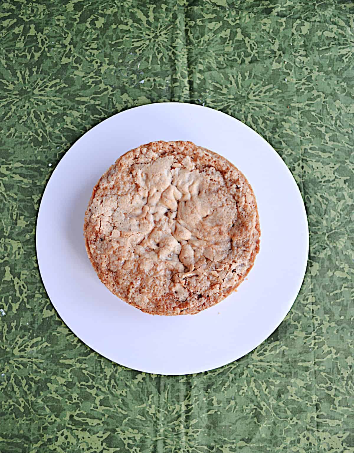 A carrot cake. 