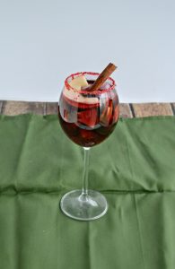 Apple Sangria with spices