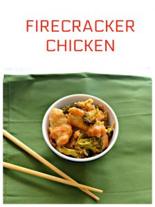 Sweet and spicy Firecracker Chicken