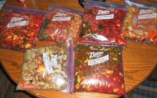 11 Freezer Meals Prepared in 1 Day for under $100!