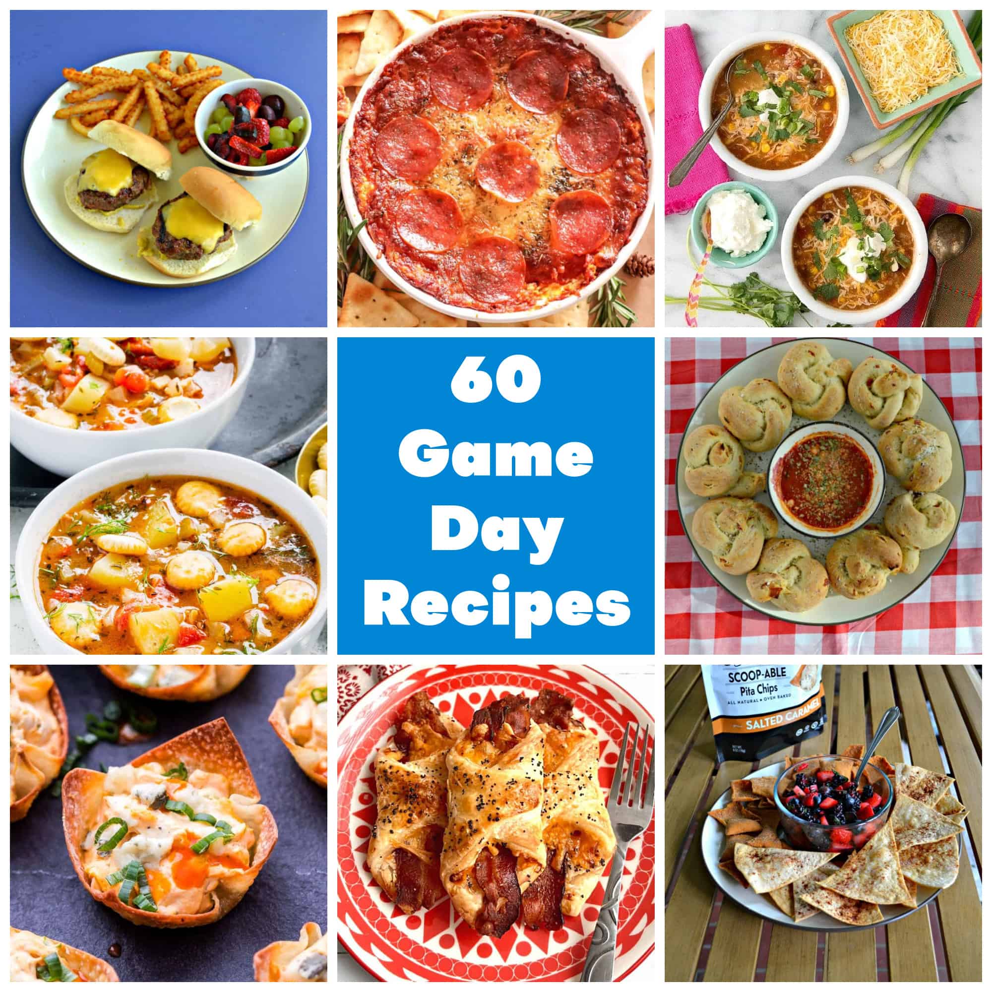 60+ Recipes for Game Day!