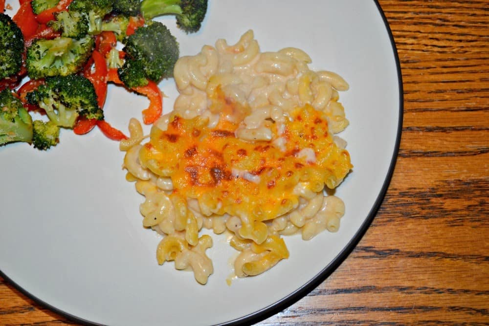 Light Two-Cheese Macaroni and Cheese