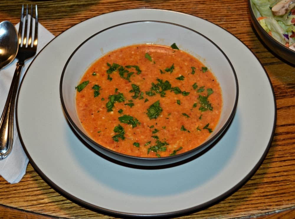 Smoky Red Bell Pepper Soup