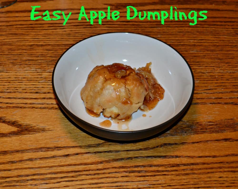 Apple Dumplings:  www.hezzi-dsbooksandcooks.com