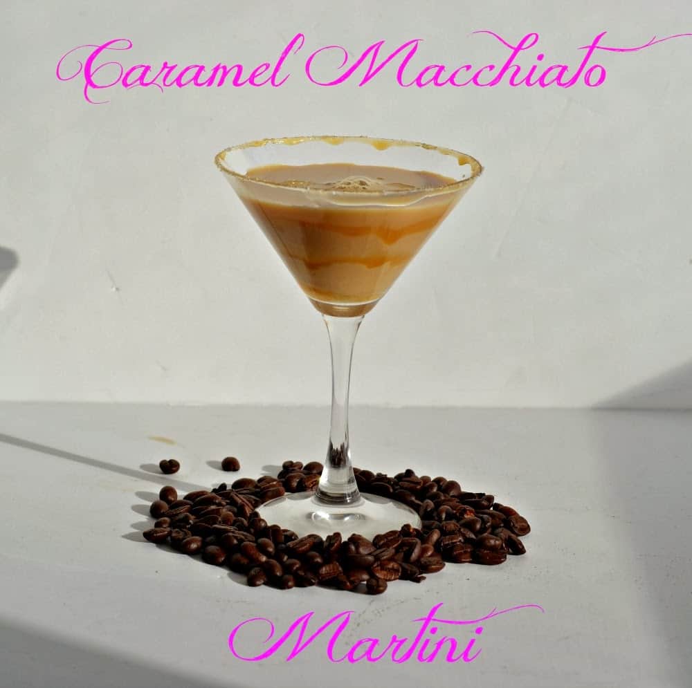 Salted Caramel Macchiato Martini:  www.hezzi-dsbooksandcooks.com