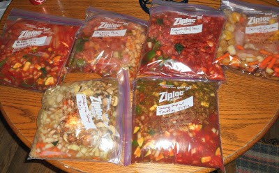 11 Freezer Meals Prepared in 1 Day!