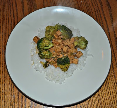 Spicy Tofu and Broccoli