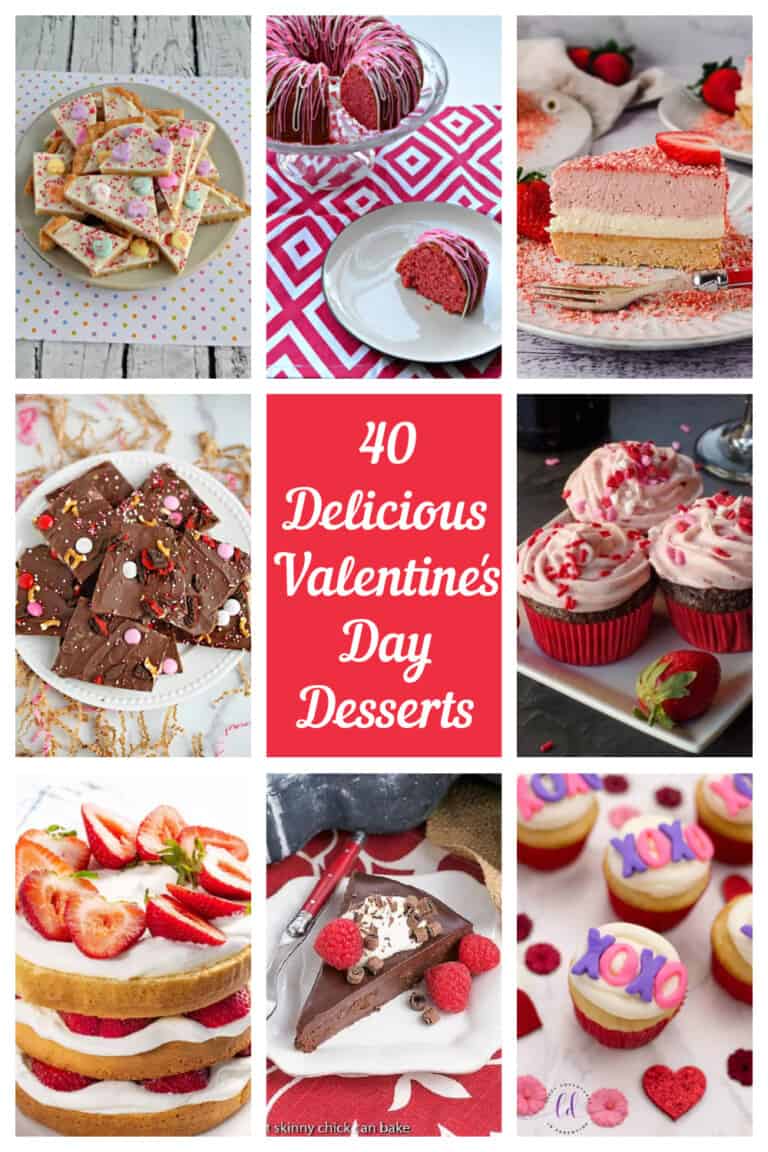 40 Delicious Desserts for Valentine's Day! - Hezzi-D's Books and Cooks