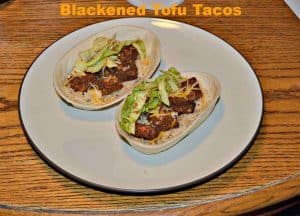Blackened TOfu Tacos