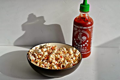 Spicy Sriracha Popcorn