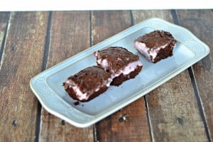 Rich and Gooey Chocolate Covered Strawberry Brownies