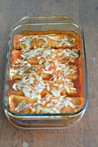 Baked Spinach Enchiladas | Hezzi-D's Books and Cooks