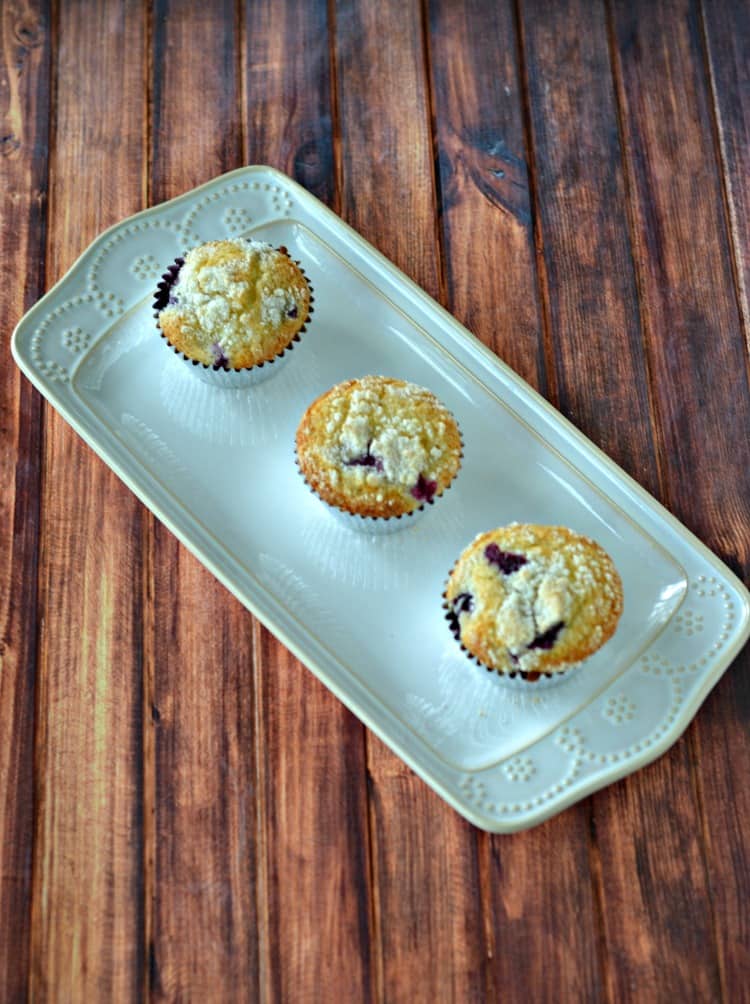 Blueberry Streusel Muffins are easy to make and better then bakery muffins!