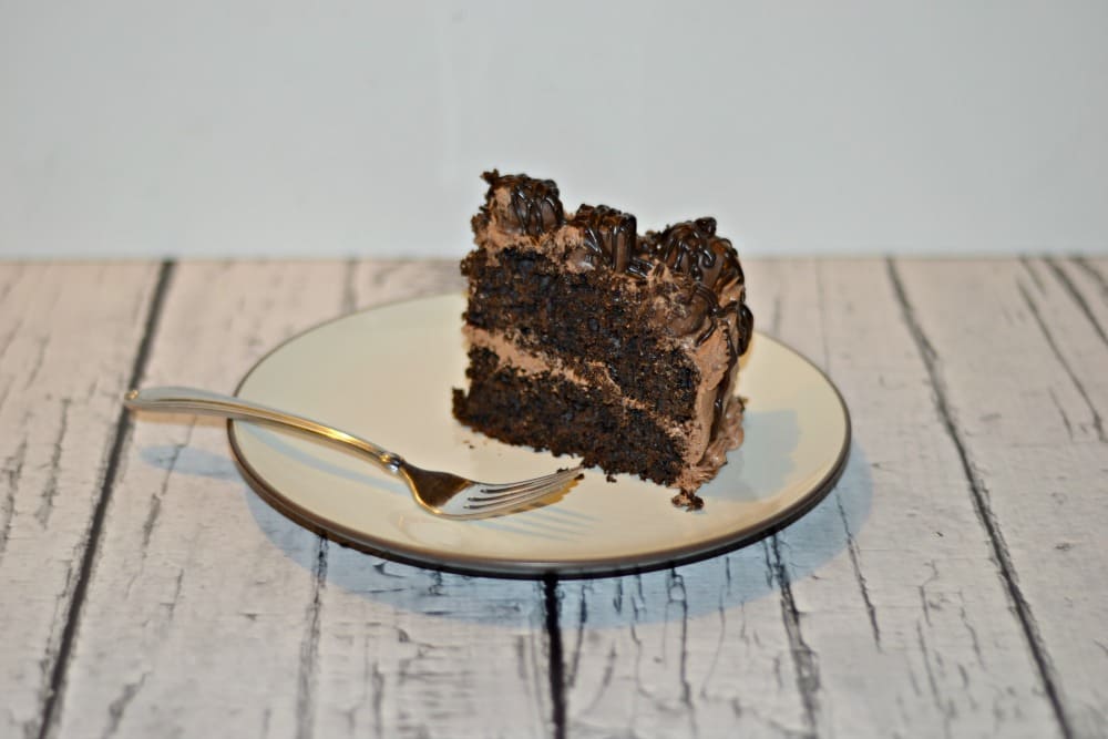 Triple Chocolate Candy Cake | Hezzi-D's Books and Cooks