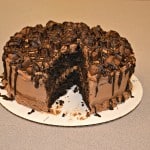 Triple Chocolate Candy Cake