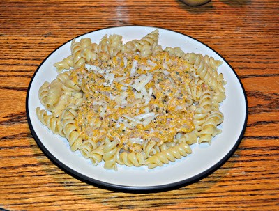 Pumpkin Alfredo from Hezzi-D's Books and Cooks