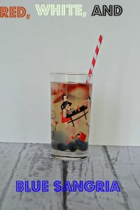 Red, White, and Blue Sangria is a fun and patriotic beverage!