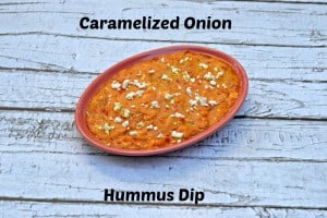 Caramelized Onion Hummus Dip