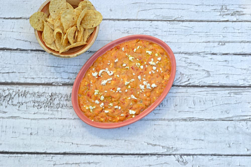 Caramelized Onion Hummus Dip is an easy way to jazz up your hummus