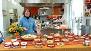MaryDawn showing us the entire Sabra line of products