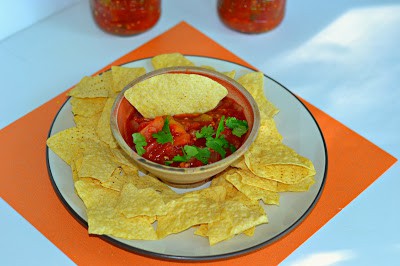 Fresh Vegetable Salsa (canned for later!)