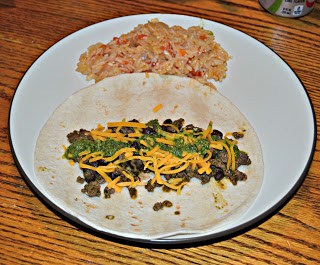Chimichurri Tacos with Rice