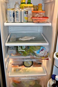 Clean the refrigerator once a month
