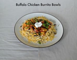 Buffalo Chicken Burrito Bowls | Hezzi-D's Books and Cooks