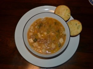 Deliciously spicy Chicken and Andouille Gumbo