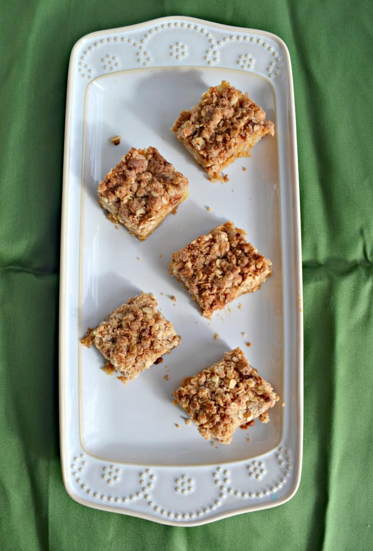 Brown Butter and Pear Blondies