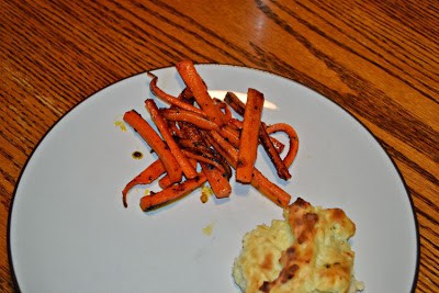 Seriously delicious Roasted Carrots