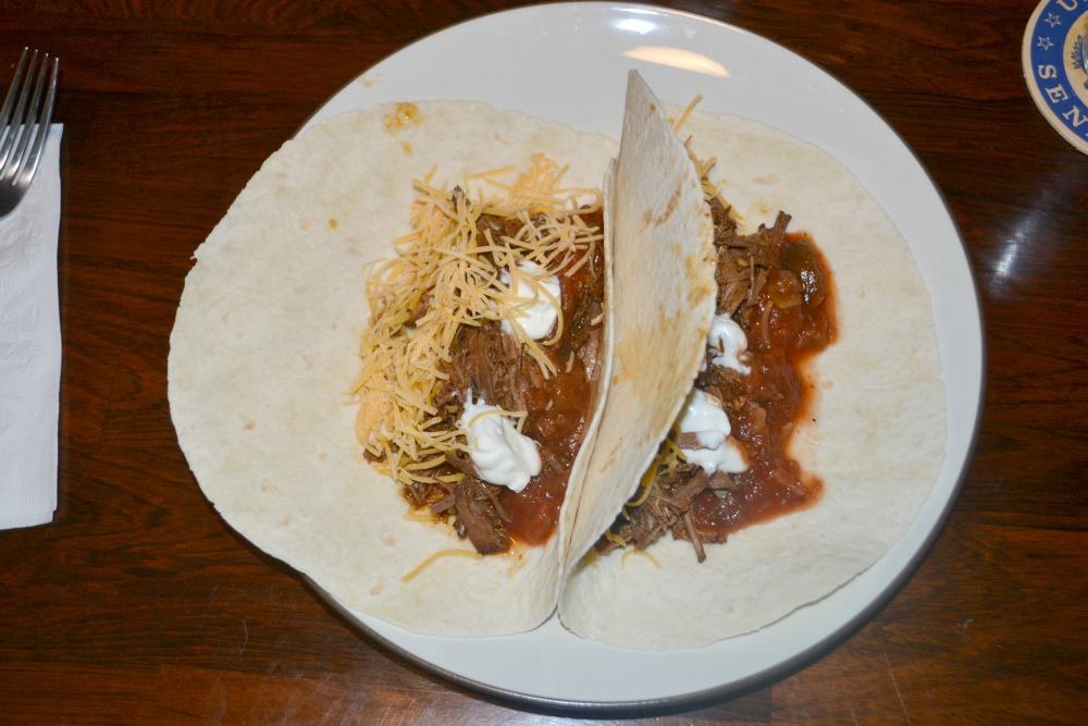 Shredded Beef Tacos made in the Slow Cooker