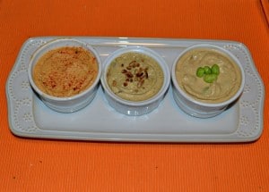 A Trio of Hummus: Three ways to flavor Sabra original hummus