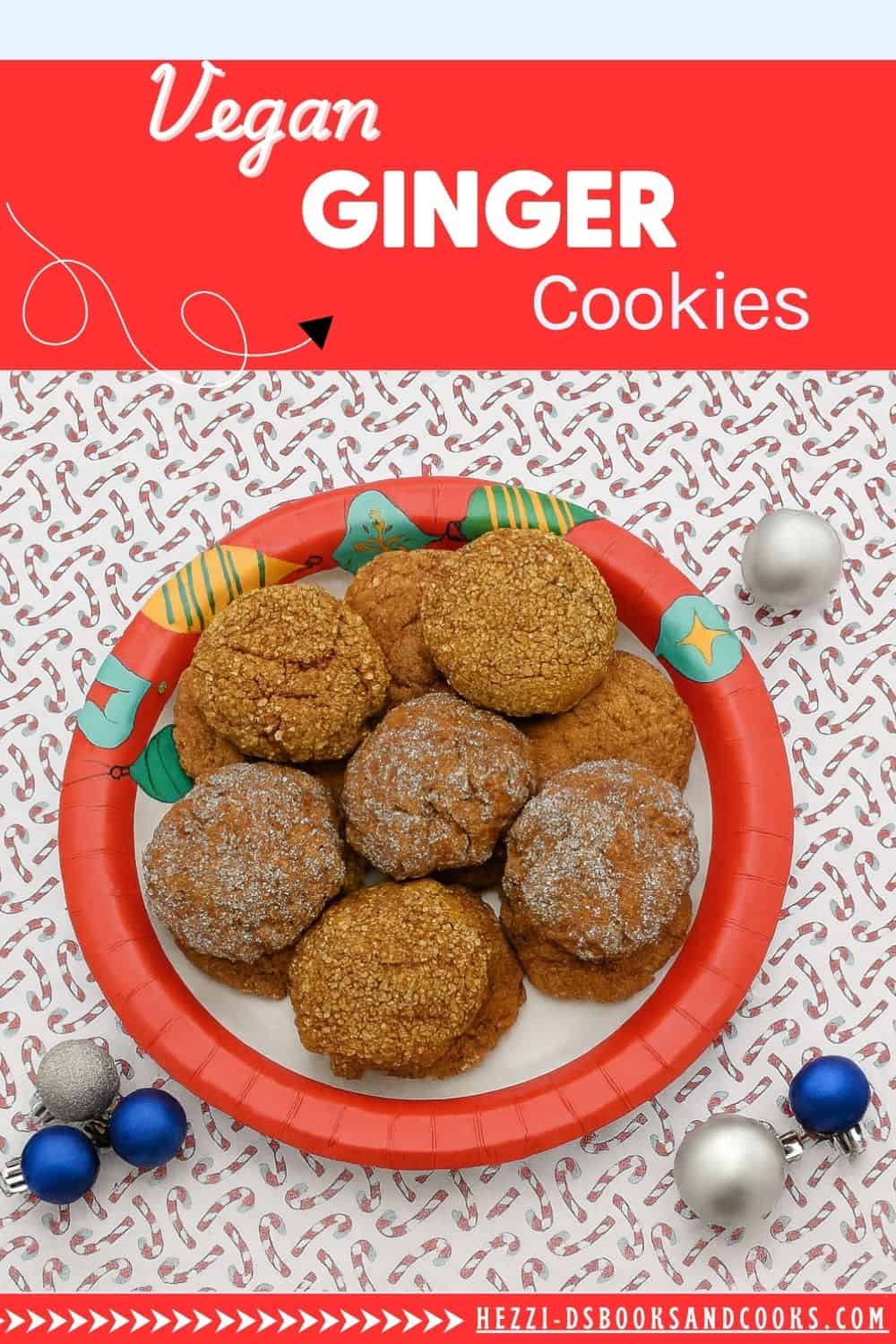 Pin Image: Title, a plate of cookies.