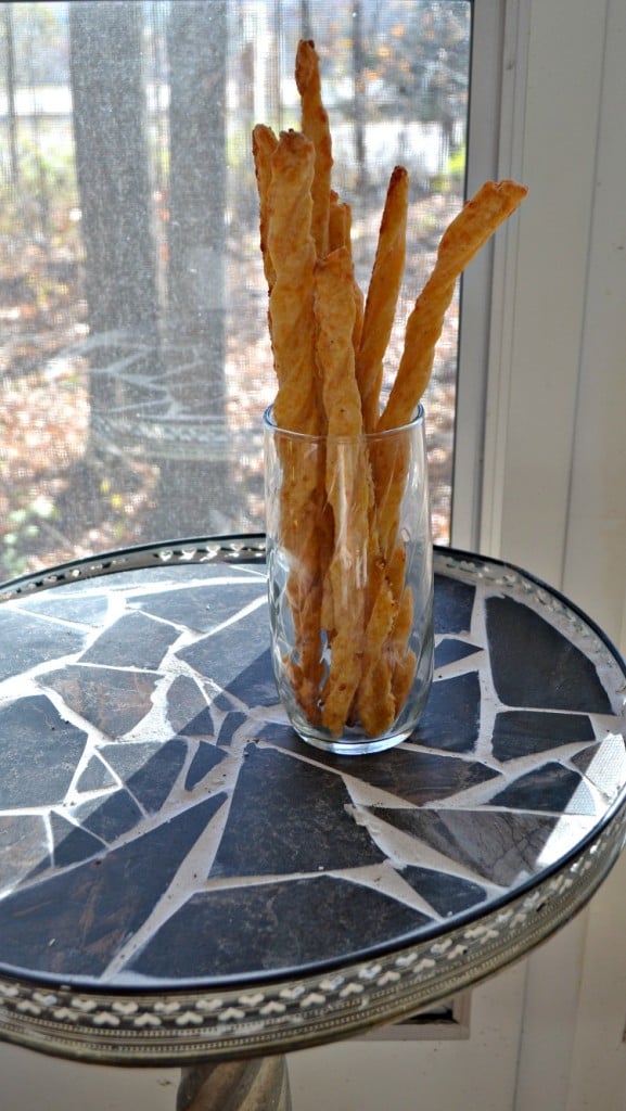 Twisted Cheese Straws are a fun and delicious snack.