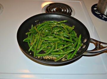 Green Beans with Rosemary Garlic Butter