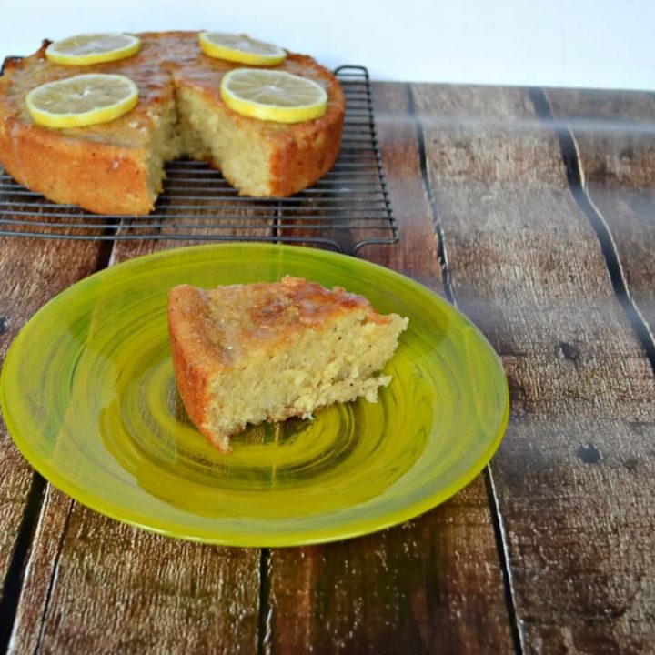 Bright and beautiful Gluten Free Lemon Cake