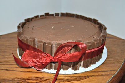 Triple Chocolate Cake with Kit Kat’s