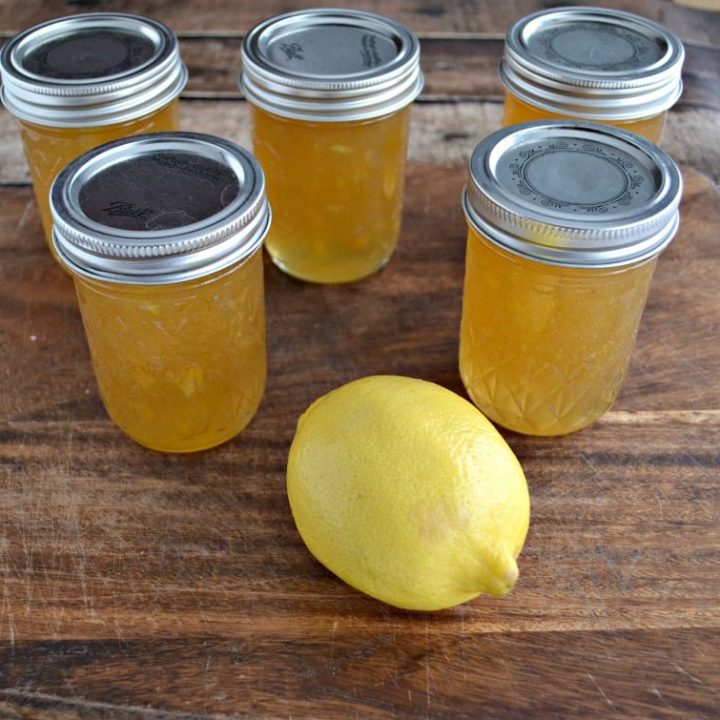 Lemon Ginger Marmalade from Hezzi-D's Books and Cooks